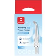 Burnos irigatoriaus pakaitinis antgalis standartinis, permatomas OCLEAN AIR PUMP A10, 2 vnt