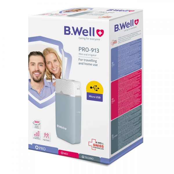 B.WELL burnos irigatorius PRO-913 MINI, 1 vnt