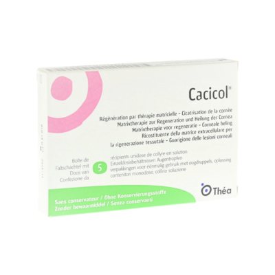 Cacicol lašai akims, N5, 0.33 ml