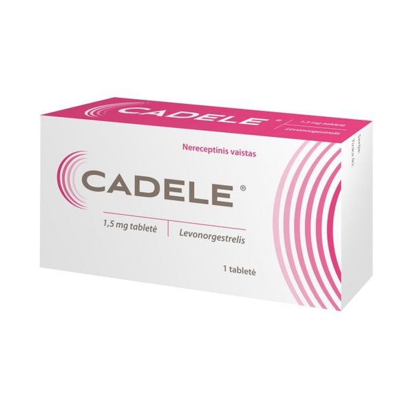 CADELE 1,5 mg tabletė N1
