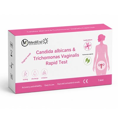 Candida ir Trichomonas, makšties infekcijų testas, 1 vnt