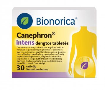 CANEPHRON intens dengtos tabletės N30
