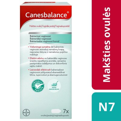 CANESBALANCE, makšties ovulės, 7 vnt