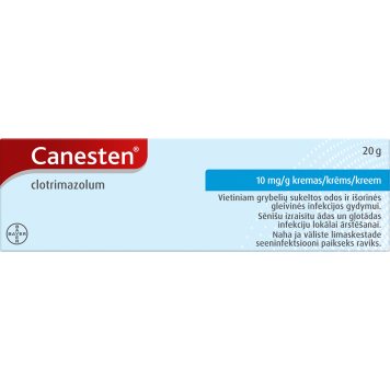 CANESTEN 10 mg/g kremas, 20 g