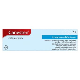 CANESTEN, 10 mg/g, Kremas, N1