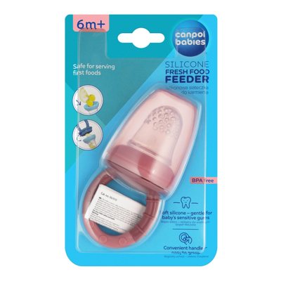 CANPOL BABIES, silikoninis šviežio maisto maitintuvas, 56/010pin, 1 vnt