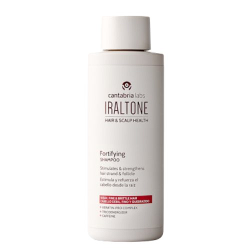 Cantabria labs IRALTONE FORTIFYING šampūnas nuo plaukų slinkimo su kofeinu, 200 ml