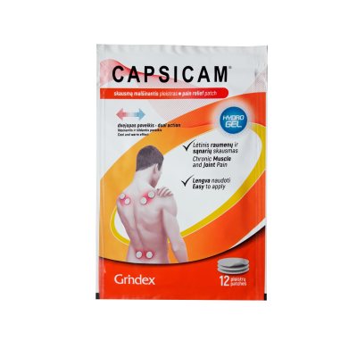 Capsicam šildantis pleistras N12