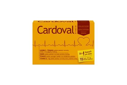 Cardoval Ritmo kietos kapsulės N15
