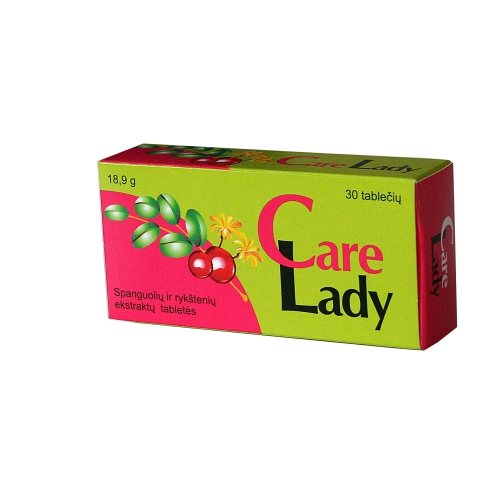 Care Lady tabletės N30