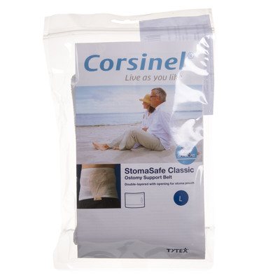 CAREFIX STOMASAFE CLASSIC L, diržas prilaikantis išmatų rinktuvą, 105, 130 cm