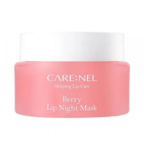CARENEL naktinė lūpų kaukė BERRY, 23 g