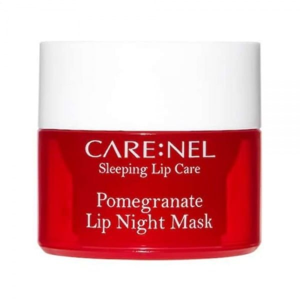 CARENEL naktinė lūpų kaukė POMEGRANATE, 5 g