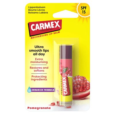 CARMEX granatų skonio pieštukinis lūpų balzamas Pomegranate, 4.25 g