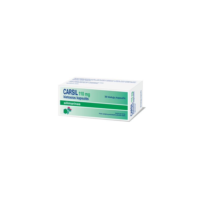 CARSIL 110mg kiet. kaps. N30 (lyg.imp.)