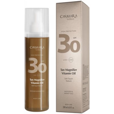 Casmara Sausas kūno aliejus Tan Magnifier Vitamin Oil CASA05007, su SPF30, 200 ml