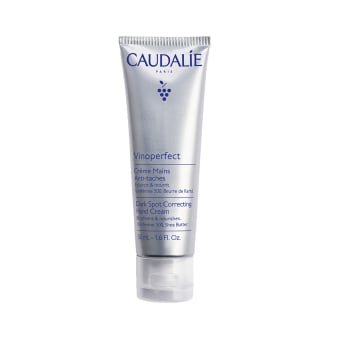 CAUDALIE skaistinantis rankų kremas netolygiai odai VINOPERFECT DARK SPOT CORRECTING HAND CREAM, 50 ml