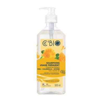 Ce' BIO šampūnas dažnam naudojimui su medetkų, avižų ekstraktais ir medumi, 500 ml