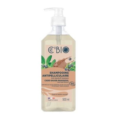 Ce' BIO šampūnas nuo pleiskanų su moliu ir šalavijų ekstraktu, 500 ml