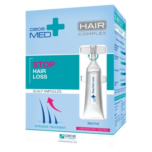 CECE MED ampulės slenkantiems plaukams STOP HAIR LOSS, x 7 ml, 30 vnt