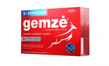 CEMIO GEMZĖ 2x Stipresnis kapsulės N60