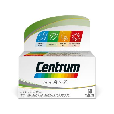 Centrum tabletės from A to Z N60