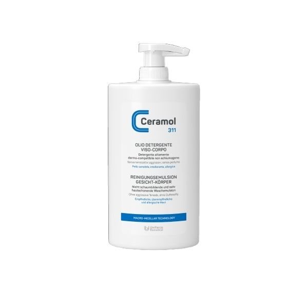 CERAMOL veido ir kūno aliejus, 400 ml