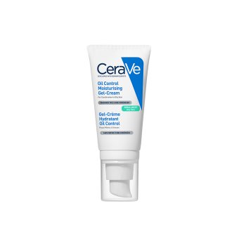 CERAVE drėkinamasis gelinis kremas „Oil Control“ mišriai ir riebiai odai, 52 ml