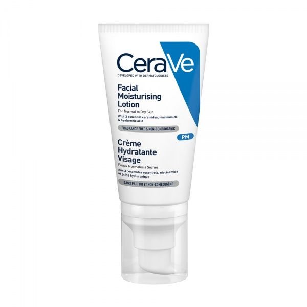 CERAVE drėkinamasis veido kremas MOISTURISING, 52 ml