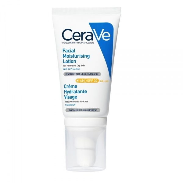 CERAVE drėkinamasis veido kremas MOISTURISING, SPF30, 52 ml