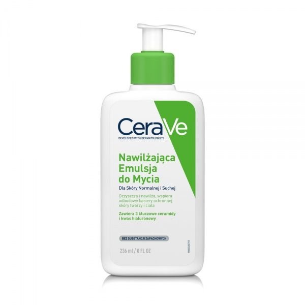 CERAVE veido ir kūno prausiklis normaliai ir sausai odai, 236 ml