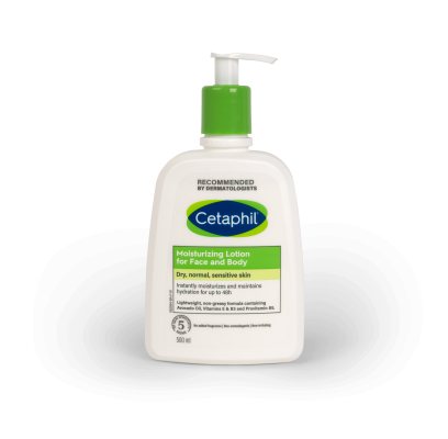 Cetaphil drėkinamasis veido ir kūno losjonas, 500 ml