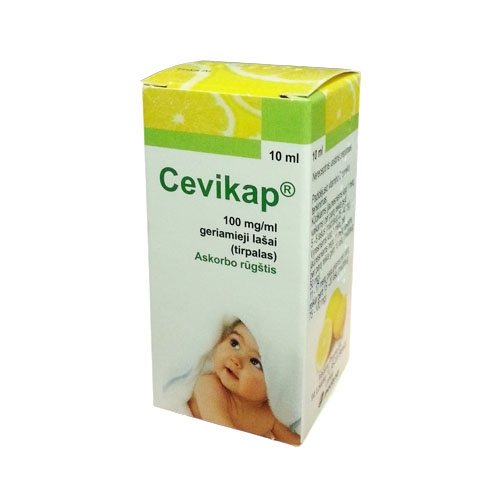Cevikap 100mg/ml ger.lašai, 10 ml