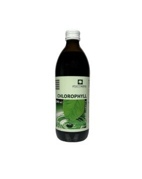 CHLOROFILAS iš mėlynžiedės liucernos skystis, 500 ml