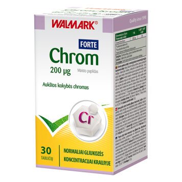 CHROM FORTE 200 mcg tabletės N30