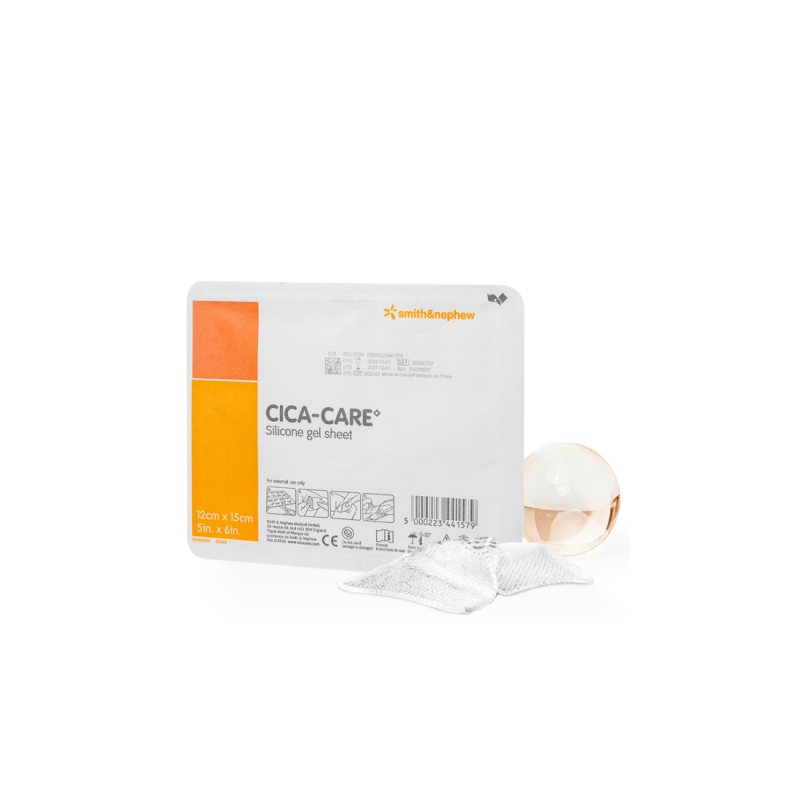 CICA-CARE silikono tvarstis randams gyd. N1, 15 x 12 cm