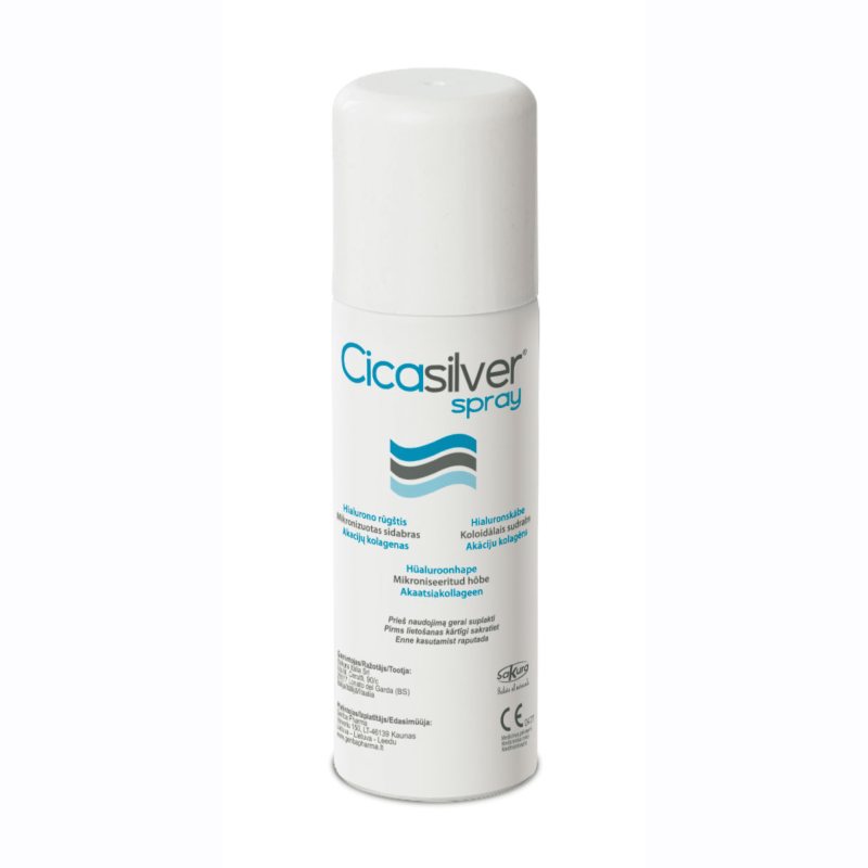 CICASILVER, purškalas mikronizuoto sidabro, 125 ml