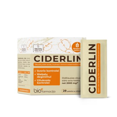 CIDERLIN, 28 pakeliai