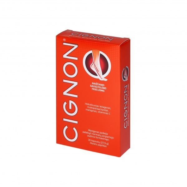 CIGNON maisto papildas, 30 kaps.