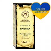 Cinamono eterinis aliejus AROMATIKA ESSENTIAL CINNAMON OIL, 10 ml