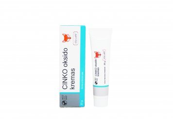 CINKO OKSIDO kremas, 20 g