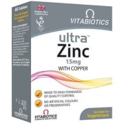 Cinko tabletės su variu ULTRA, 60 tab.