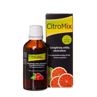 CITROMIX, greipfrutų sėklų ekstraktas, 50 ml