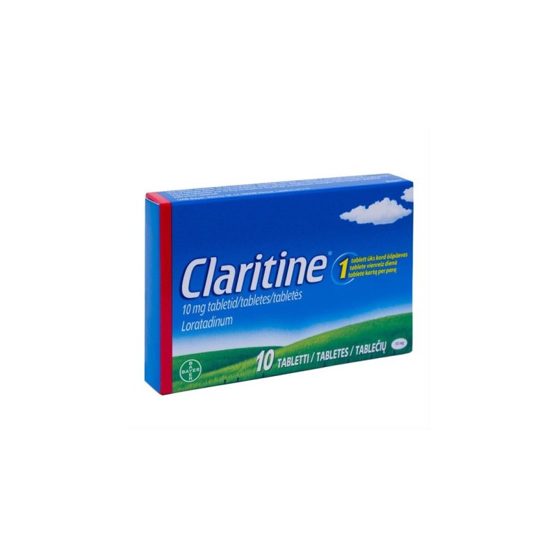 CLARITINE 10mg tab. N10 (lyg.imp..)