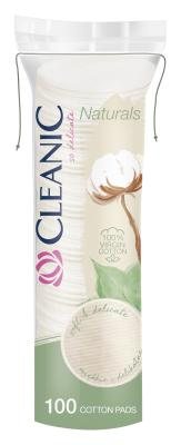 CLEANIC NATURALS vatos diskeliai, 100 vnt