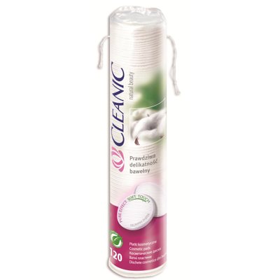 CLEANIC PURE EFFECT, vatos diskeliai, 120 vnt