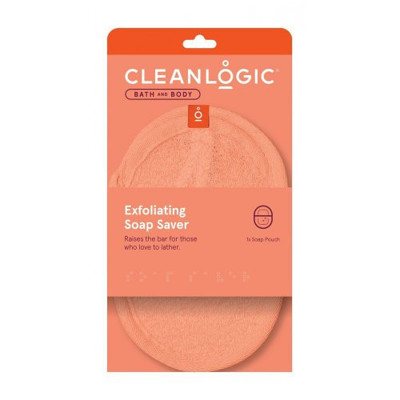 CLEANLOGIC Bath & Body Exfoliating SOAP SAVER šveičiamoji kempinė muilui