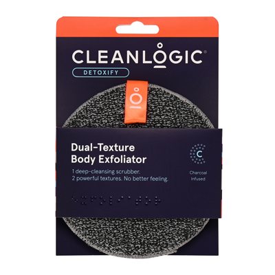 CLEANLOGIC DETOXIFY DUAL - TEXTURE Exfoliator kūno kempinė