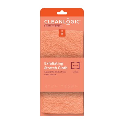 CLEANLOGIC Exfoliating IŠTEMPIAMA kūno šveitimo plaušinė