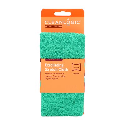 CLEANLOGIC SENSITIVE Skin Exfoliating IŠTEMPIAMA kūno plaušinė
